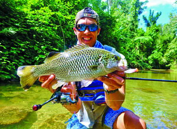 Victoria's Hopkins River provides some good sport fishing options for loclas in the know. Image: Tim Vincent